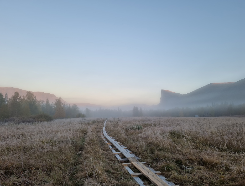 Morning Mist in Aktse